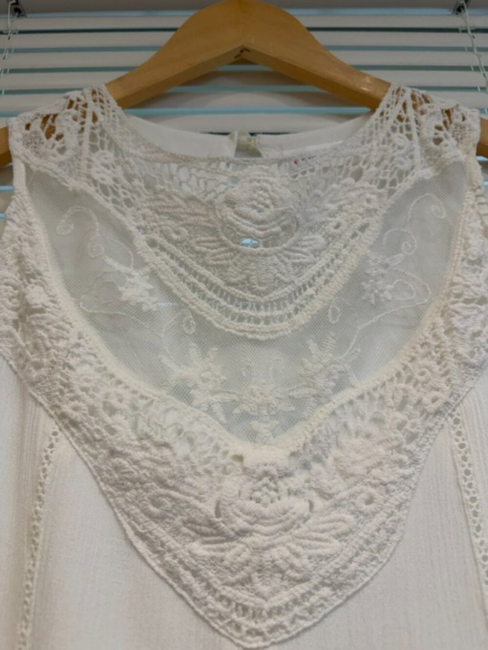 Save By The Dress White Sleeveless Lagen Look Dress Tunic Size S. - Picture 6 of 16